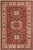 Southwestern Super Kazak Red/Tan Wool Rug - 6'8'' X 9'11'' For Sale - Image 9 of 10