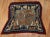 An early 20th century Tibetan dragon-horse cover textile rug,