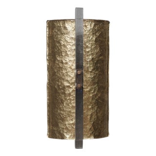 Mid-Century Style Golden Murano Glass Wall Sconce, 2000 For Sale