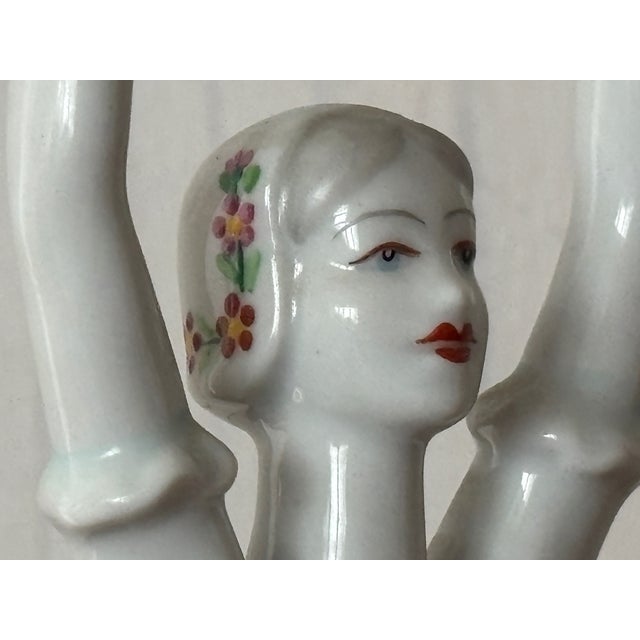 Hungarian Hollohaza Porcelain Figurine For Sale - Image 13 of 14
