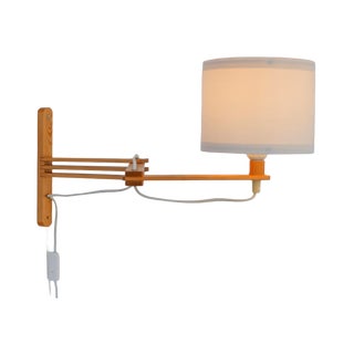 Mid-Century Modern Scandinavian Accordion Wall Lamp from Ikea, 1970s For Sale