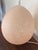 Vintage Egg-Shaped Pink Vianne Glass Lamp, 1970s For Sale - Image 11 of 17