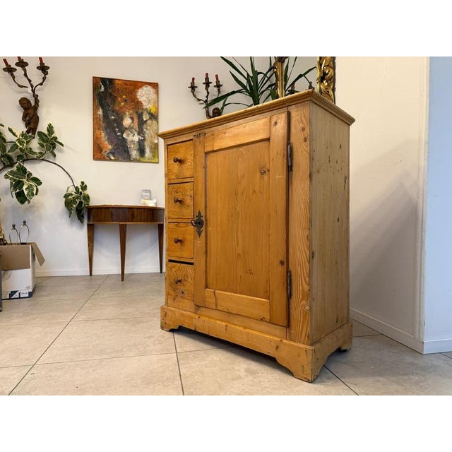 Rustic Biedermeier Bread Buffet For Sale - Image 3 of 13