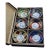 1920s Japanese Hand Painted Sake Set - Set of 6 For Sale