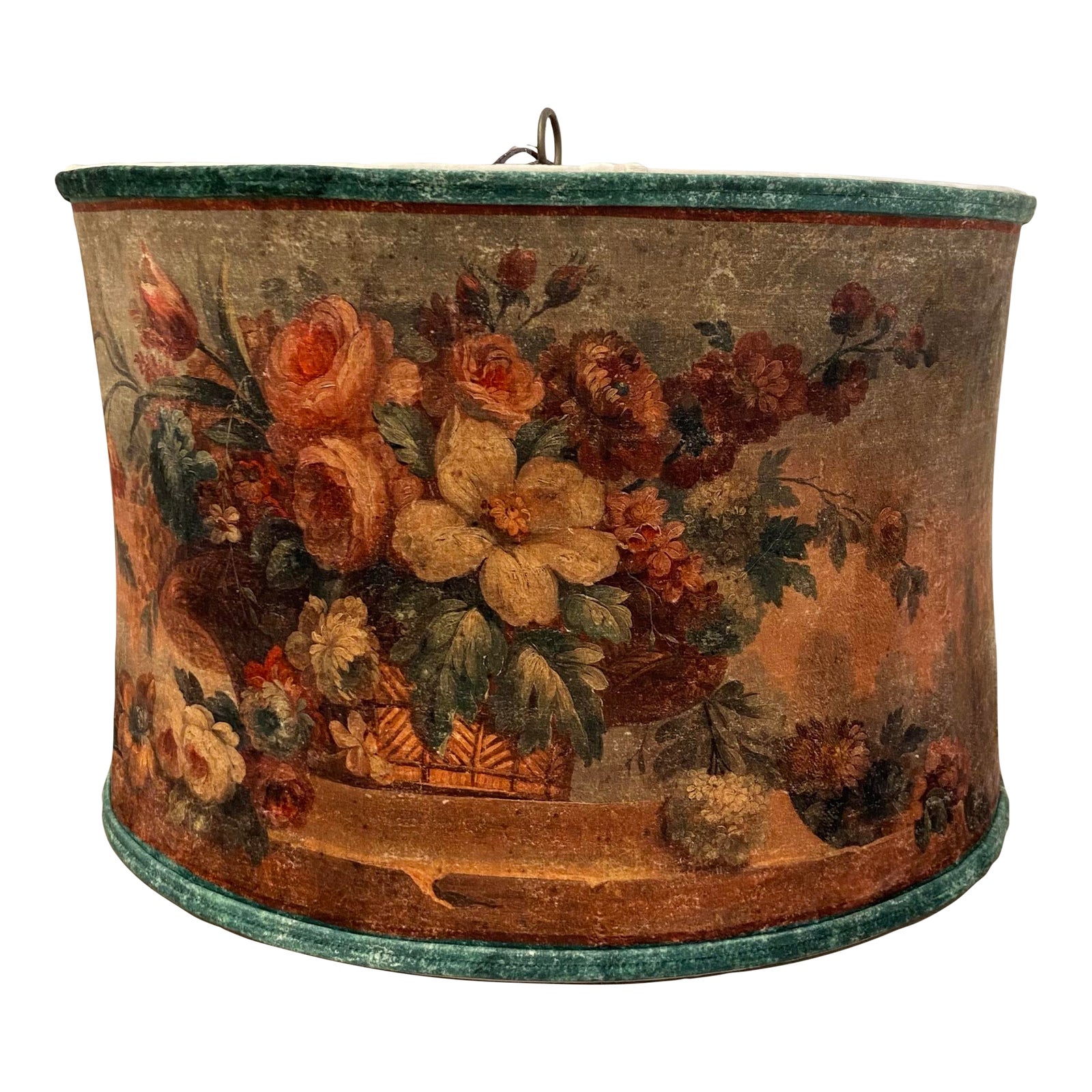 Traditional Floral Drum Lamp Shade Chairish
