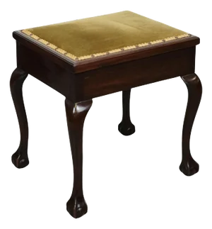 Piano Stool with Storage on Claw & Ball Feet from Laidler Robsons