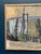 Original vintage oil on canvas – “abstract landscape” by s. Hamlet – signed & dated 1960 – framed – 66 × 48 cm (26" ×...