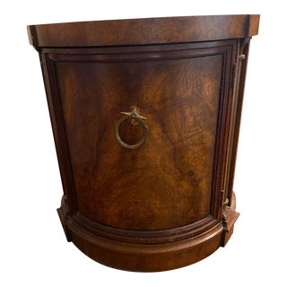 1960s Vintage Drexel Heritage Oval End Table For Sale