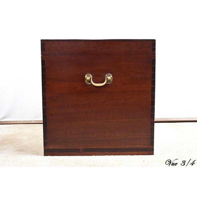 Late 19th Century Teak Trunk For Sale - Image 12 of 18