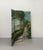 Coastal Vintage Coastal Hand-Painted Four-Panel Folding Screen For Sale - Image 3 of 7