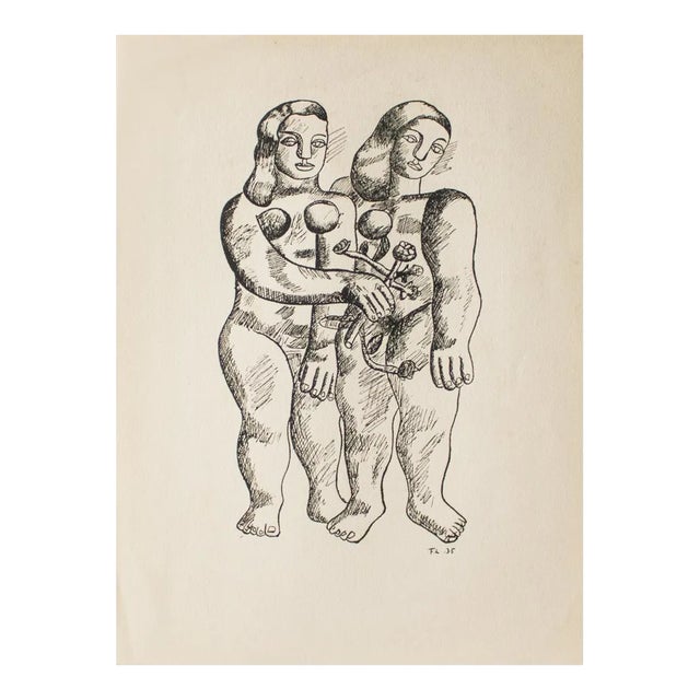 1948 After Fernand Léger, First Edition Period Parisian Lithograph For Sale