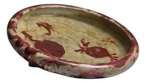 Swedish Modern Luster Glaze Plate by Andersson & Johansson, Sweden, 1930s-1940s