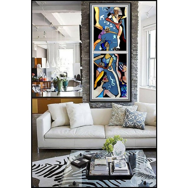Message us to inquire about custom framing options! (Included for free with every purchase) The artwork here, "Balance of...