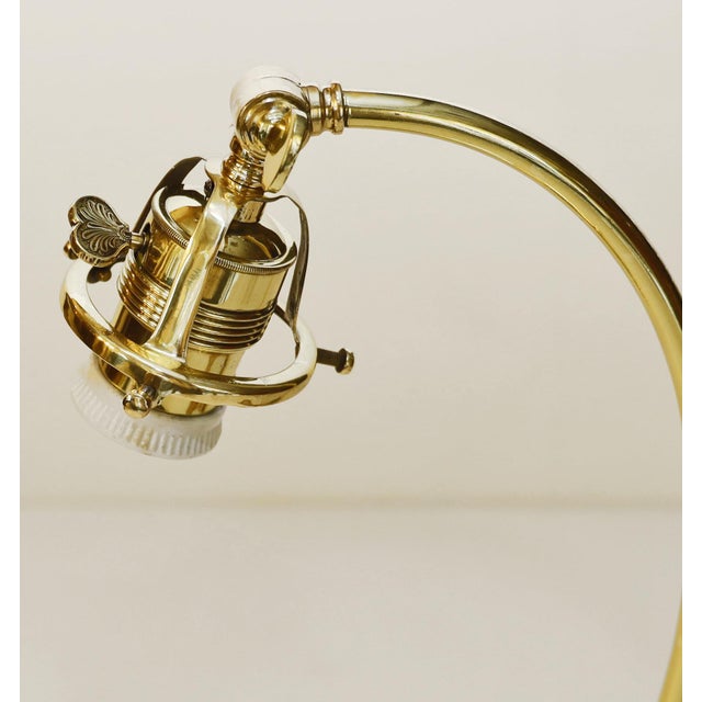 Gold Art Nouveau Table Lamp, 1890s For Sale - Image 8 of 11