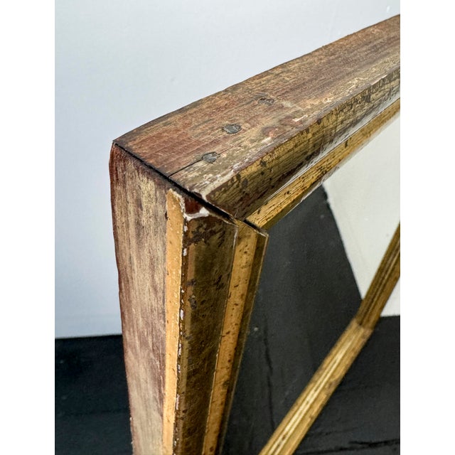 American Vintage Early 20th Century Gilt Mirror For Sale - Image 3 of 7