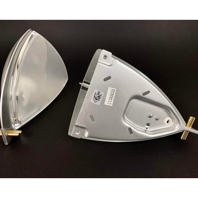 Metal Vintage Handcrafted Wall Lights Sconces by Gizmond for VeArt Vesta , Italy, 1990s, Set of 2 For Sale - Image 7 of 9