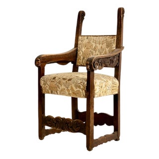 French Work, Early Period Armchair, France, 18th Century For Sale