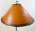 1920s French Art Deco Wrought Iron Scrollwork and Leaves Tripod Floor Lamp and Shade For Sale - Image 4 of 17