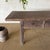 Wood Antique Elm Wood Console With Painted Finish 3 Drawers 82" For Sale - Image 7 of 11