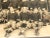 1910s Antique Circa 1912 Boston Massachusetts High School Football Team Authentic Photograph in Walnut Wood Frame For Sale - Image 5 of 13