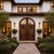 Puerta Xalaoa (Model 2038) – Handcrafted custom solid wood exterior double door featuring an arched top design with...
