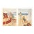 1946 Set of 2 Mid-Century French Summer Beach Fashion Prints by Pierre Mourgue For Sale