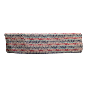 Vintage Custom Xtra Large Banket Tablecloth Heavy Jacquard Damask Fabric Floral Stripe Texture Green Red Navy Blue Tan