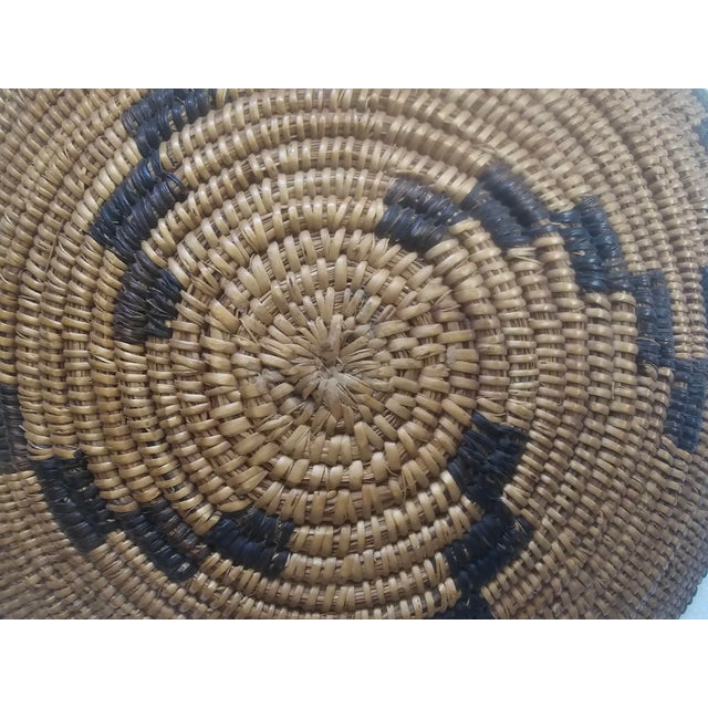 Antique Native American Pima (Akimel O'odham) Coiled Basket, Early 20th Century For Sale In Los Angeles - Image 6 of 15