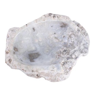 Crystal Agate Natural Geode Handcarved Vessel Sink For Sale