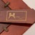 Vintage French Photograph Frame with Brass Buckle Detail, 1950s For Sale - Image 10 of 12