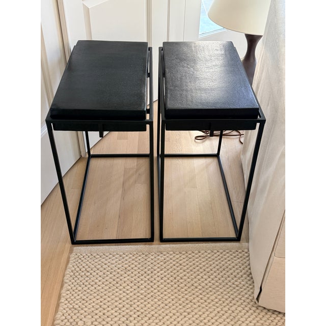Pair Uttermost Telone Side Tables For Sale In Washington DC - Image 6 of 6