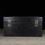 Chinoiserie 19Large Hand-Carved Dark Wood Treasure Box With Brass Hardware & Landscape Motif For Sale - Image 3 of 9