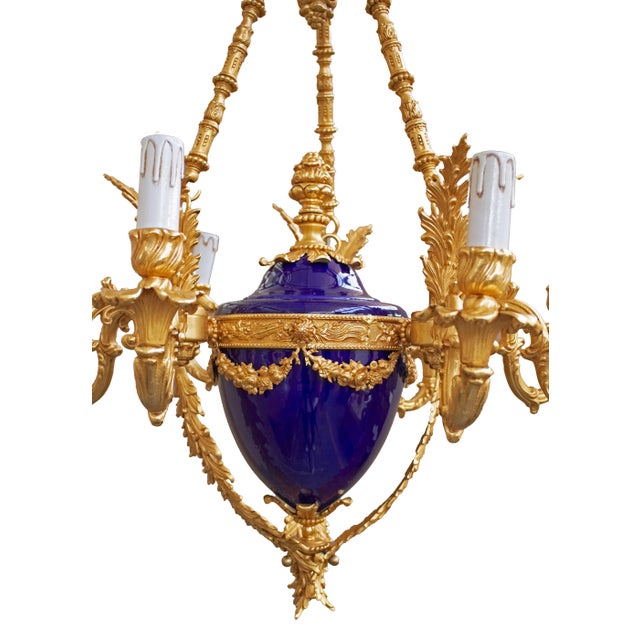 Baroque Baroque Style Pendant Light, 2000s For Sale - Image 3 of 13