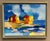 Anita Fröding, The Wandering Poet, 1950s, Oil Painting on Canvas, Framed For Sale - Image 10 of 18