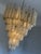 Murano Chandeliers in Amber Color in the style of Venini, Set of 2 For Sale - Image 14 of 15
