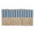 Sample - Schumacher Graphic Fringe in Blue For Sale