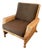McGuire Furniture Co Wicker Rattan Lounge Club Chair - 1 of 2 For Sale
