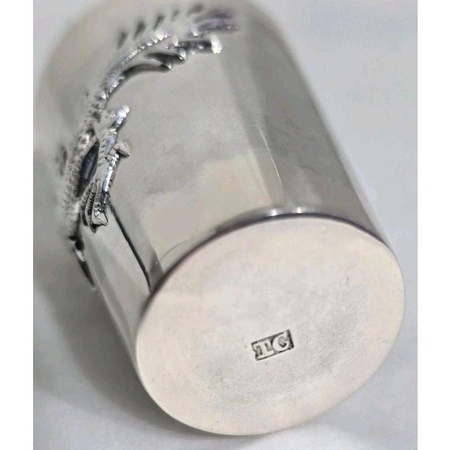 Antique Late 19th Century Chinese Export Silver Beaker from Tuck Chang & Co. For Sale - Image 17 of 18