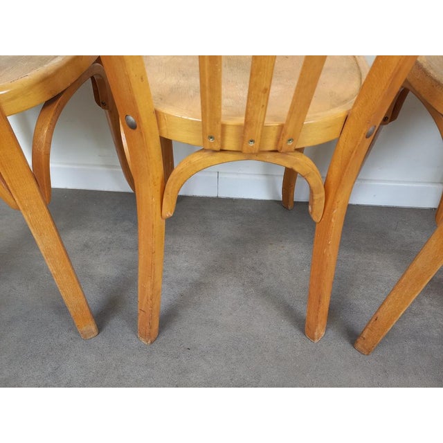 1960s Bistro Chairs from Baumann, 1960s, Set of 4 For Sale - Image 5 of 18