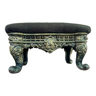 Antique Cast Iron Ottoman For Sale