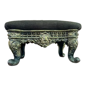 Antique Cast Iron Ottoman