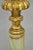 Vintage Italian Hollywood Regency Carved Gold Giltwood & Marble Table Lamp For Sale In Philadelphia - Image 6 of 12