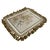 1930s Silk Tapestry Cushion Cover With Floral & Bird Motif, Ivory & Sage, 18" X 22" For Sale - Image 5 of 5
