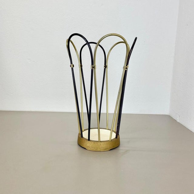 Article: Bauhaus umbrella stand Origin: Germany Age: 1950s This original vintage Bauhaus style umbrella stand was produced...