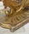 Vintage Italian Rococo Gold Giltwood Acanthus Pedestal Side Table For Sale - Image 10 of 13