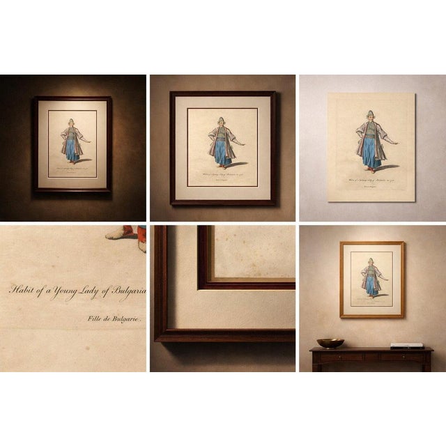 Paper Jefferys, Young Lady of Bulgaria, Traditional Dress, 1749, Print For Sale - Image 7 of 9