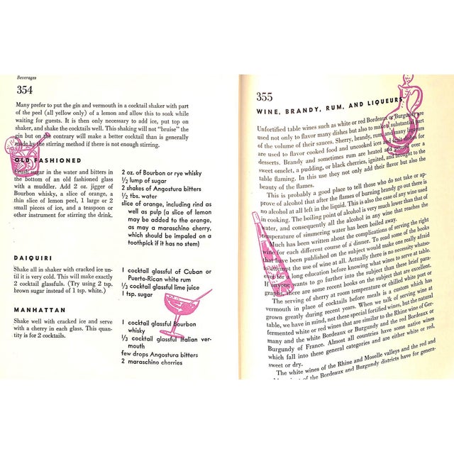 1950s "The Emily Post Cookbook" 1951 Post, Emily For Sale - Image 5 of 11