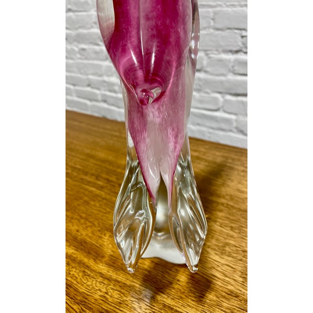 Hand Blown Murano Glass Toucan Bird Sculpture For Sale - Image 11 of 13