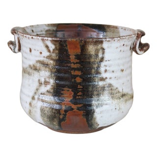Studio Ceramic Vessel by Henny Waldorff for Svaneke, Bornholm, Denmark, 1960s For Sale