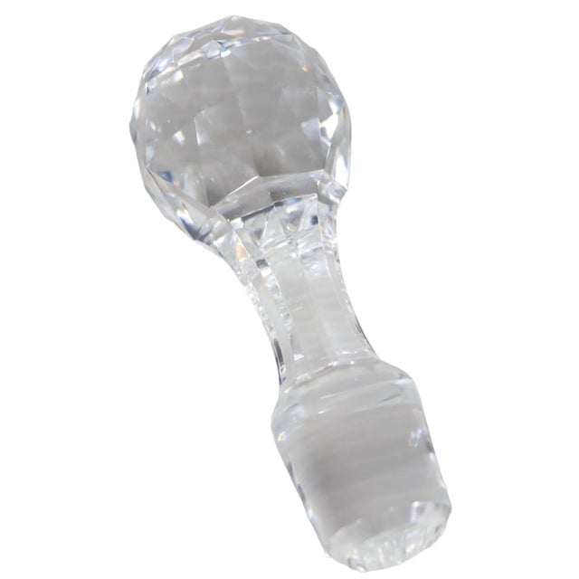 Striking Glass Decanter Made in England C 1950/1960's For Sale - Image 4 of 12